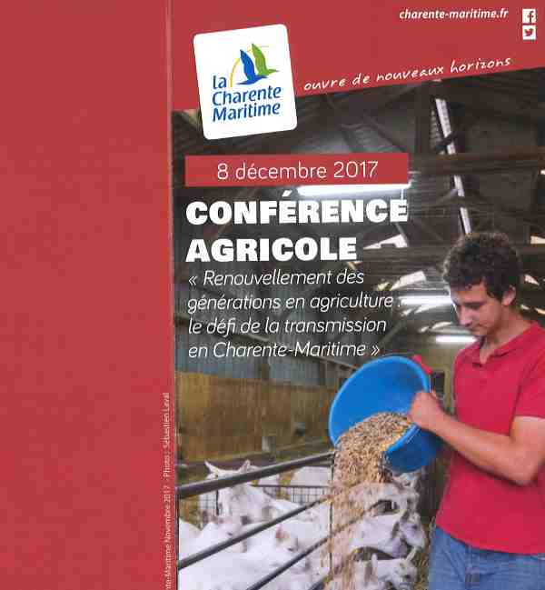 Conférence Agricole 8 décembre 2017 - La Rochelle


