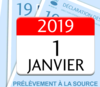 Prélevement à la source effectif au 1er janvier 2019


